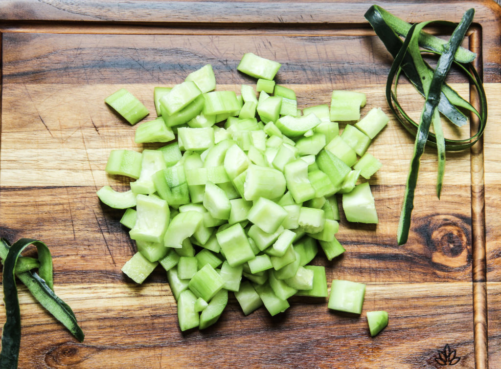 Chopped Cucumbers Live Life Love Food chopped-cucumbers-live-life-love-food