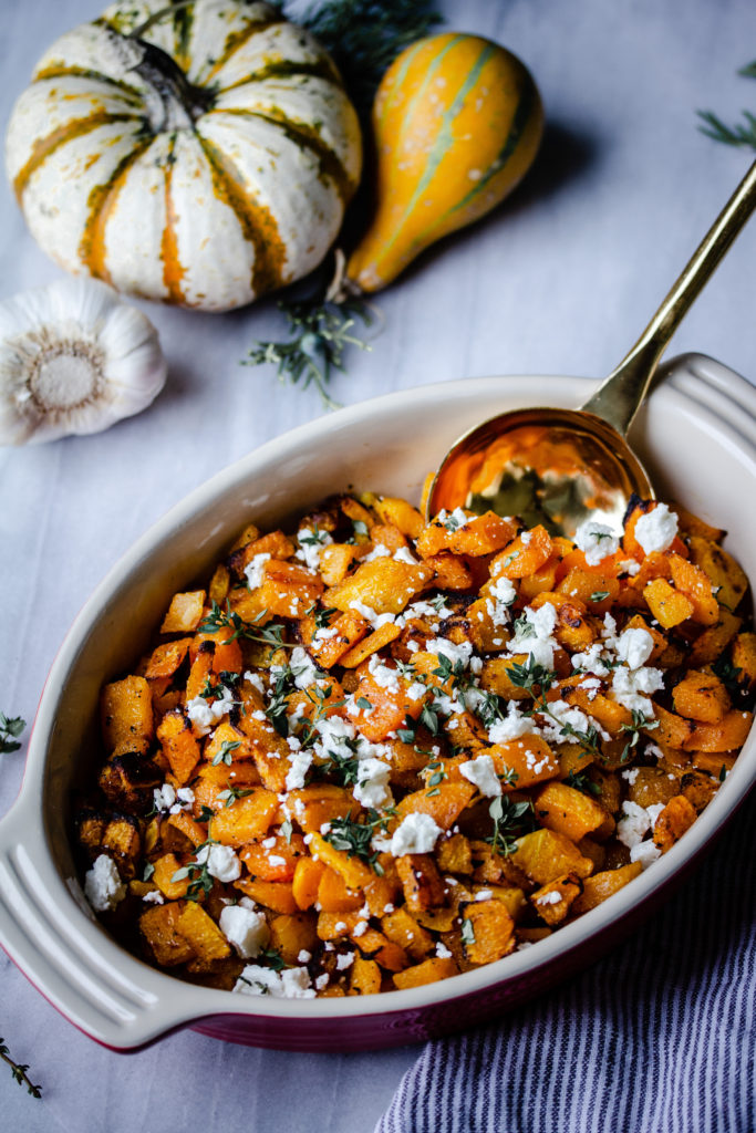 Butternut Squash with Goat Cheese and Thyme5 Live Life Love Food